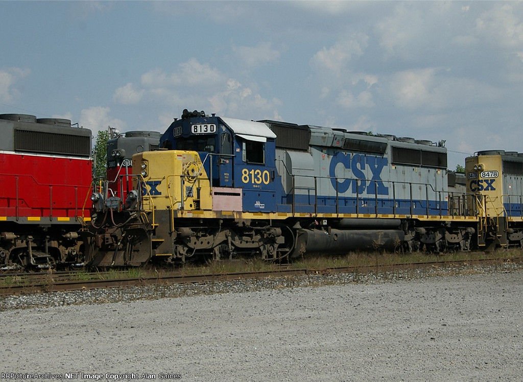 CSX SD40-2 8130